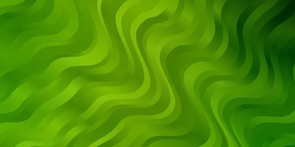 Hellgrüner Gelber Vektorhintergrund Mit Linien — Stockvektor