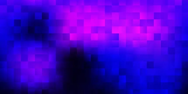 Темно Фіолетовий Рожевий Векторний Візерунок Прямокутниками Абстрактна Градієнтна Ілюстрація Простими — стоковий вектор