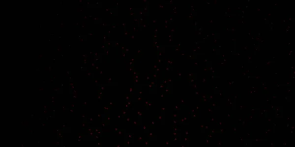 Plantilla Vectorial Rojo Oscuro Con Estrellas Neón — Vector de stock