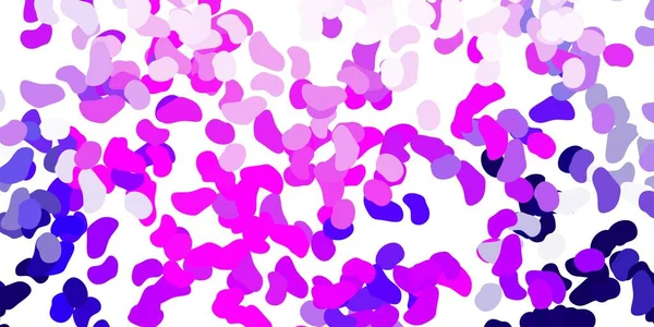 Motif Vectoriel Violet Clair Rose Avec Des Formes Abstraites Formes — Image vectorielle