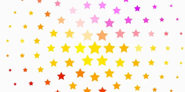 Diseño Vectorial Multicolor Con Estrellas Brillantes — Archivo Imágenes Vectoriales