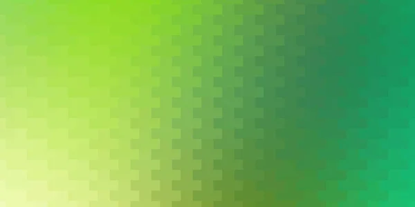 Light Green Vector Background Rectangles — Stock Vector