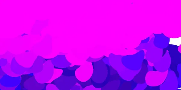 ランダムな形の濃い紫色のベクトル背景 抽象的なスタイルでカラフルな形状のイラスト エレガントなデザインの壁紙セット — ストックベクタ