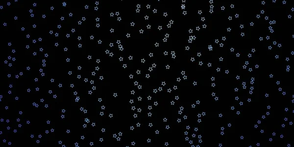 Σκούρο Ροζ Μπλε Διάνυσμα Φόντο Πολύχρωμα Αστέρια — Διανυσματικό Αρχείο