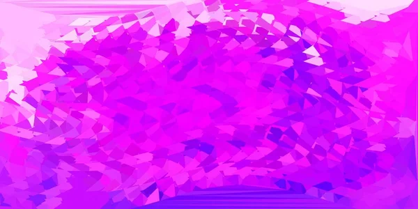 Мозаика Светло Фиолетового Векторного Треугольника Современная Абстрактная Иллюстрация Многоугольными Треугольниками — стоковый вектор