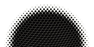 Dairesel açık sarı vektör şablonu.