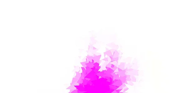 Modèle Polygonal Vecteur Rose Clair Jaune Nouvelle Illustration Colorée Avec — Image vectorielle