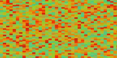 Kare biçiminde ışık çok renkli vektör deseni. Dikdörtgenli soyut gradyan çizimi. İş broşürleri, broşürler için desen