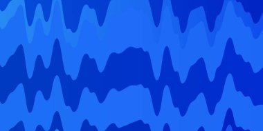 Kıvrımlı hafif Mavili vektör arkaplanı.