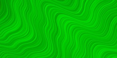 Açık yeşil, kıvrımlı sarı vektör dokusu. Yaylı basit bir şekilde gradyan çizimi. Reklamınız, posteriniz, afişiniz için en iyi tasarım.