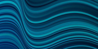 Dairesel yay ile hafif BLUE vektör dokusu. Eğimli dairesel kavisli parlak bir illüstrasyon. Reklamlar ve reklamlar için desen.