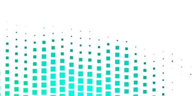 Açık yeşil arkaplan ve dikdörtgenler. Gradyan dikdörtgenleri olan bir resim. Web siteleri, iniş sayfaları için desen.