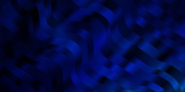 Eğrili koyu mavi vektör arkaplanı.