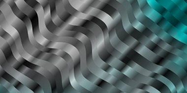 Açık Mavi, Wry çizgileri olan yeşil vektör deseni.