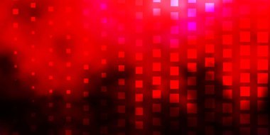 Koyu pembe, kırmızı vektör düzeni çizgiler, dikdörtgenler.