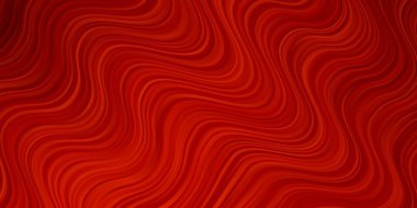 Açık Turuncu vektör arkaplanı ve wry çizgileri. Soyut bir şekilde gradyan eğimli bir tasvir. Kullanıcı Arayüzü tasarımınız için şablon.