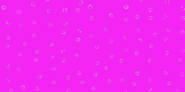 Dairesel açık pembe vektör şablonu. Doğa tarzında rengarenk çizimler. Reklamlarınız için tasarım.