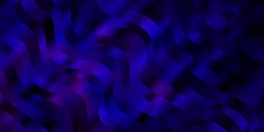 Bükülmüş çizgileri olan hafif Mor vektör arkaplanı.