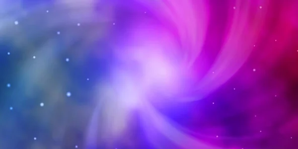 Açık mavi, parlak yıldızlı kırmızı vektör düzeni. Yıldızlı modern geometrik soyut çizim. İş tanıtımınız için tasarım.