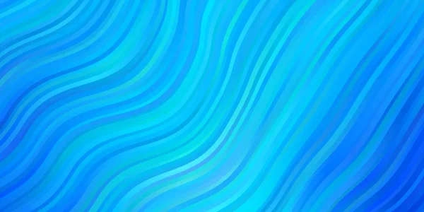Textura Vetorial Azul Claro Com Curvas — Vetor de Stock