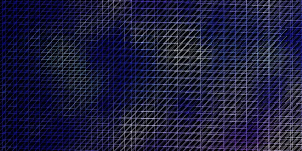 Dunkelrosa Blaues Vektorlayout Mit Linien Wiederholte Linien Auf Abstraktem Hintergrund — Stockvektor