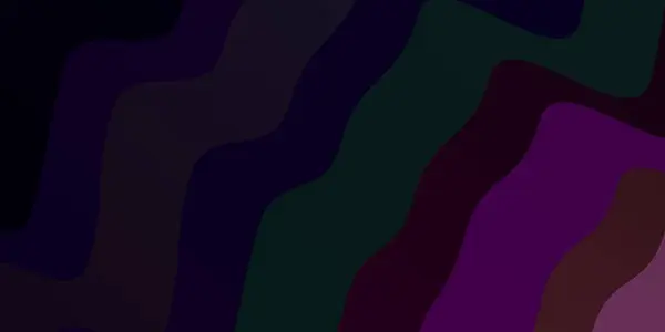 Plantilla Vectorial Dark Purple Con Líneas Muestra Geométrica Colorida Con — Archivo Imágenes Vectoriales