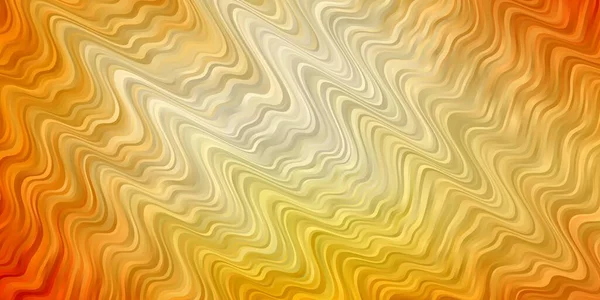 曲線を持つライトオレンジベクトルパターン — ストックベクタ