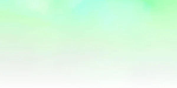 Светло Зеленый Векторный Шаблон Небом Облаками Градиентная Иллюстрация Красочным Небом — стоковый вектор