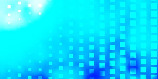 Lichtblauw Vector Patroon Vierkante Stijl — Stockvector