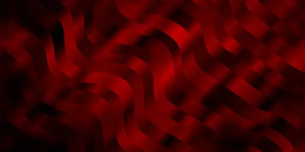 Modèle Vectoriel Rouge Foncé Avec Lignes Courbes — Image vectorielle