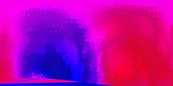Púrpura Oscuro Vector Rosa Diseño Geométrico Poligonal Nueva Ilustración Colorida — Vector de stock
