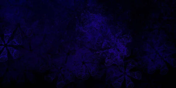 Fond Vectoriel Violet Foncé Avec Bulles Illustration Colorée Avec Des — Image vectorielle
