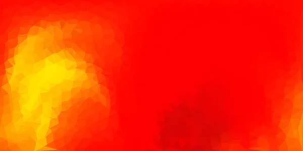 Светло Оранжевый Векторный Треугольный Мозаичный Фон Умная Иллюстрация Фасетном Стиле — стоковый вектор