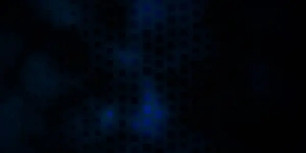 Donkerblauwe Vector Achtergrond Met Rechthoeken — Stockvector