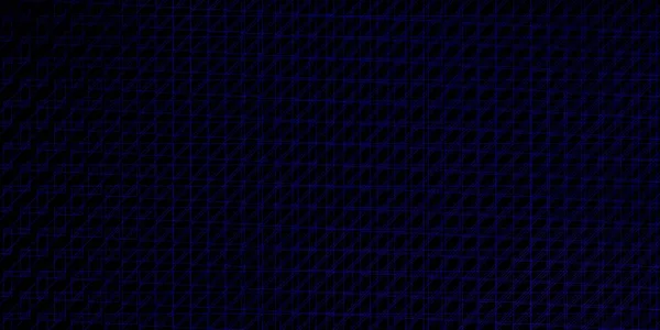 Dark Blue Vektorvorlage Mit Linien — Stockvektor