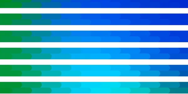 Azul Claro Fundo Vetorial Verde Com Linhas Ilustração Gradativa Com — Vetor de Stock