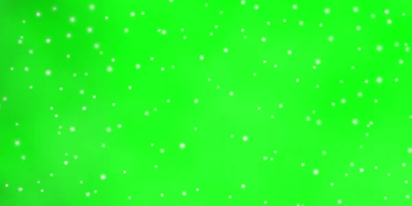 Modèle Vectoriel Vert Clair Avec Étoiles Abstraites — Image vectorielle