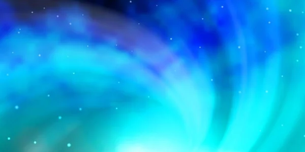 Φωτεινό Μπλε Διανυσματική Διάταξη Φωτεινά Αστέρια Πολύχρωμη Απεικόνιση Αφηρημένο Στυλ — Διανυσματικό Αρχείο