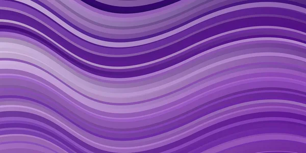 Modèle Vectoriel Violet Clair Avec Courbes — Image vectorielle