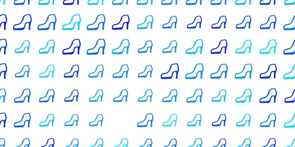 Textura Vectorial Azul Claro Con Símbolos Derechos Mujer Diseño Sencillo — Vector de stock