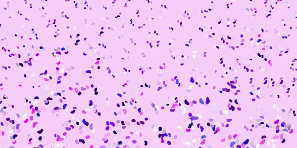 浅紫色矢量纹理与孟菲斯形状 色彩斑斓的抽象形式 带有简单风格的梯度 你们广告的现代设计 — 图库矢量图片