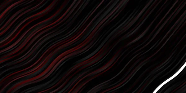 Textura Vetorial Vermelho Escuro Com Curvas — Vetor de Stock