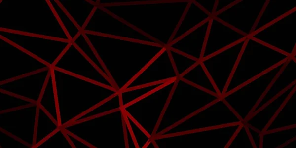 Dunkelbrauner Vektor Abstraktes Dreieck Hintergrund Moderne Abstrakte Illustration Mit Polygonalen — Stockvektor