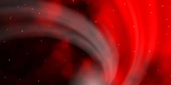 Modèle Vectoriel Rouge Foncé Avec Des Étoiles Abstraites Illustration Colorée — Image vectorielle