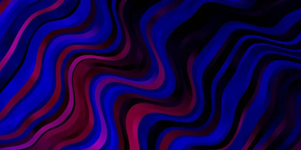 Texture Vectorielle Bleu Clair Rouge Avec Des Lignes Irisées Illustration — Image vectorielle