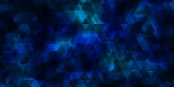 라이트 Blue 템플릿과 삼각형 삼각형의 현대적 지면을 — 스톡 벡터