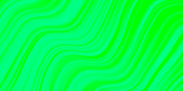 Light Green Yellow Vector Texture Circular Arc — Stock Vector
