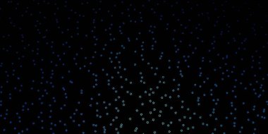 Soyut yıldızlı koyu mavi vektör deseni. Soyut gradyan yıldızlı renkli çizimler. Cep telefonları için tema.