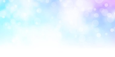 Açık Pembe, daireli Mavi vektör arkaplanı.