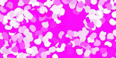 Rastgele şekilli açık pembe vektör arkaplanı. Gradyan rastgele formlarla modern soyut illüstrasyon. İşiniz için akıllı tasarım.